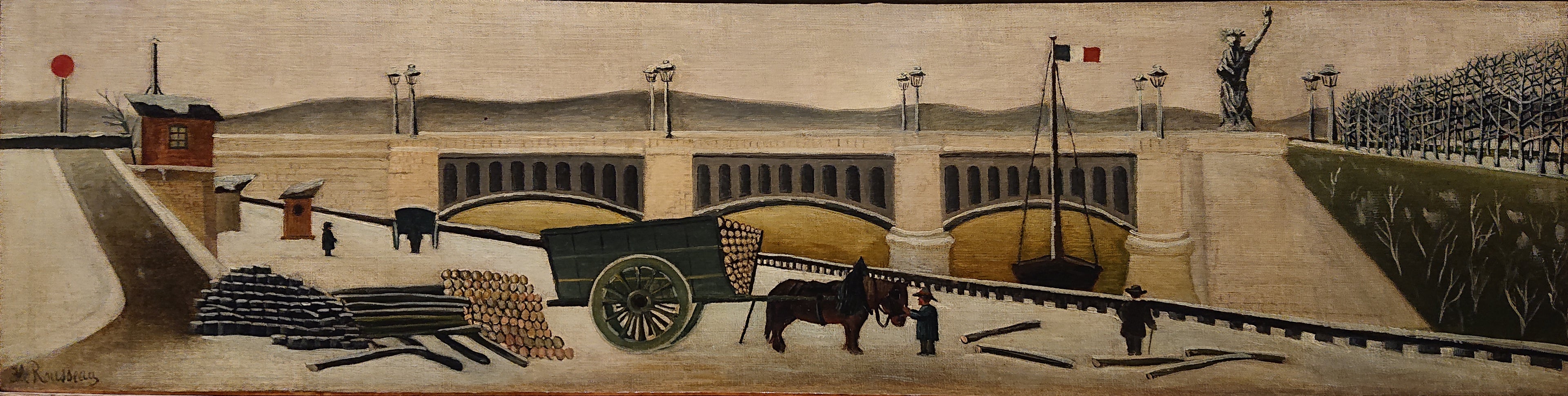 Le Pont de Grenelle - Henri Rousseau
