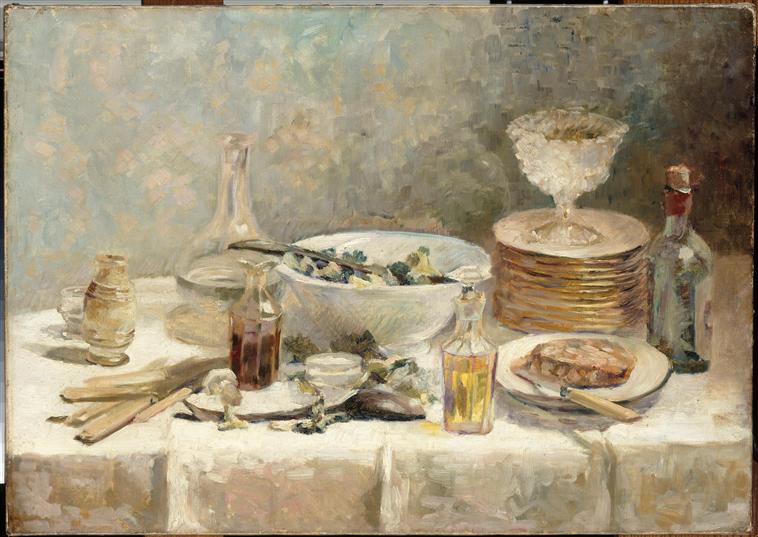 Nature morte à la salade - Édouard Vuillard