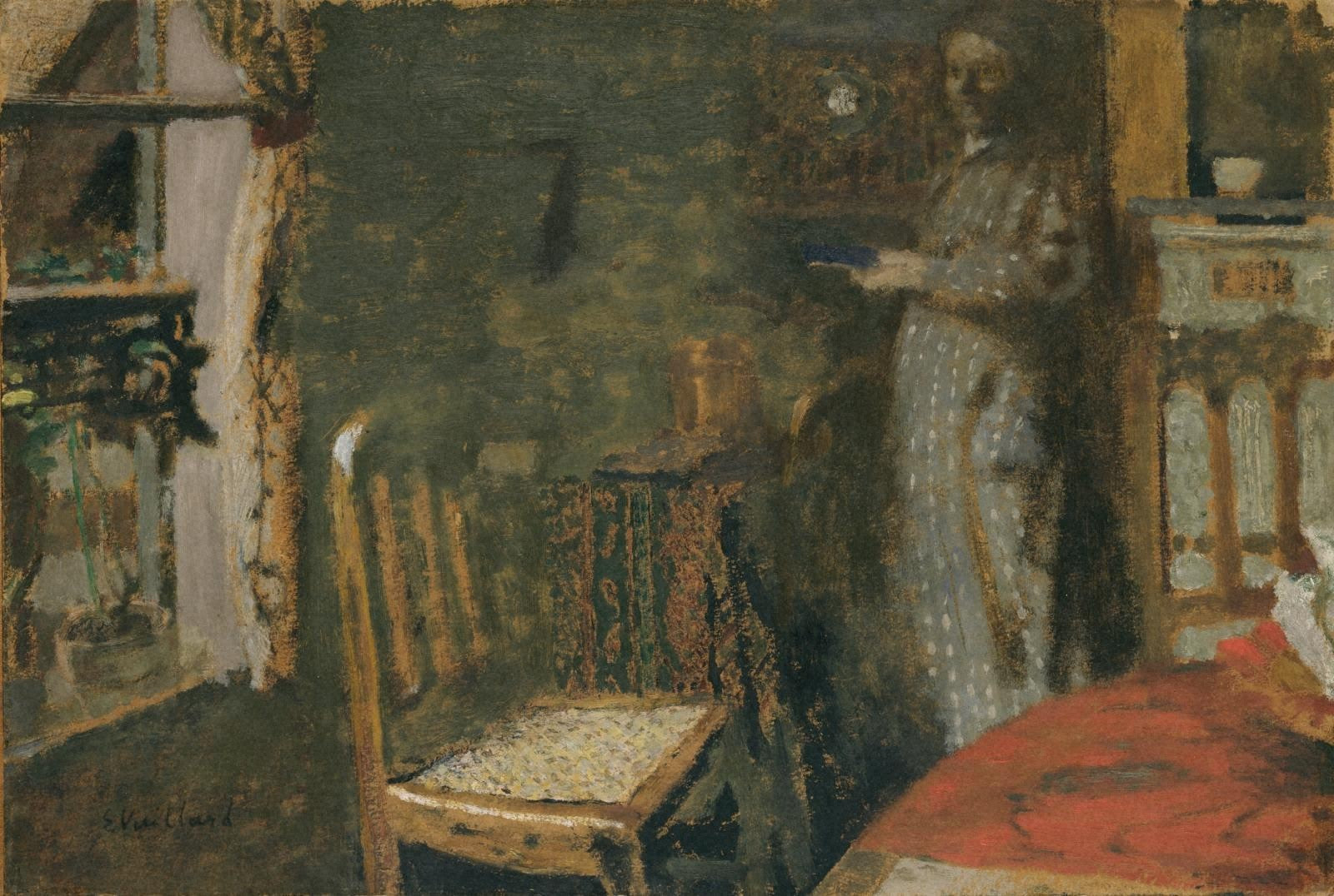 La salle à manger, rue des Batignolles - Édouard Vuillard
