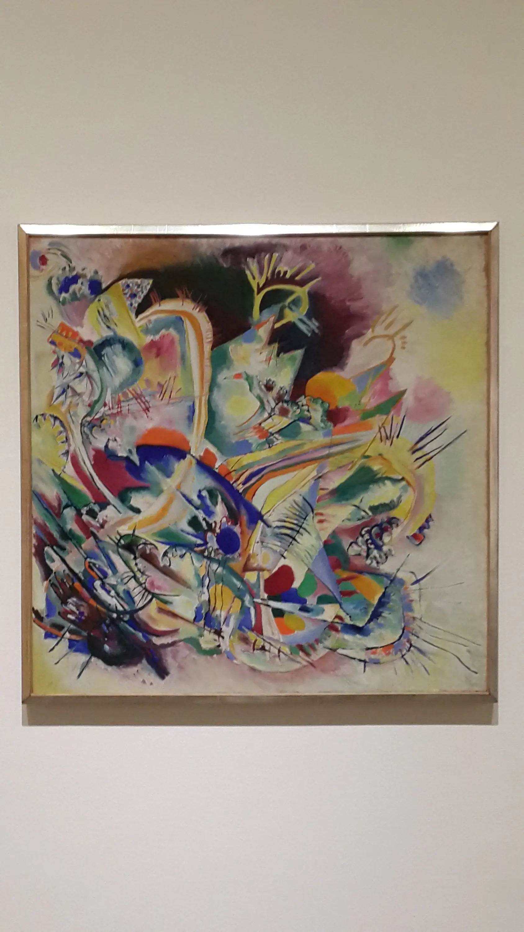 Reproduction du tableau « Improvisation sans titre - Vassily Kandinsky » par Alpha Reproduction en peinture à l’huile