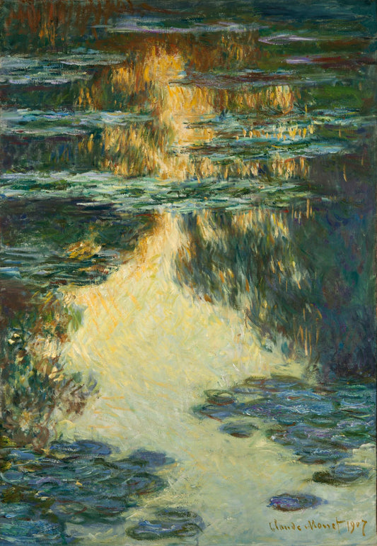 ☀️ Nenufary – Złote odbicia (1907)