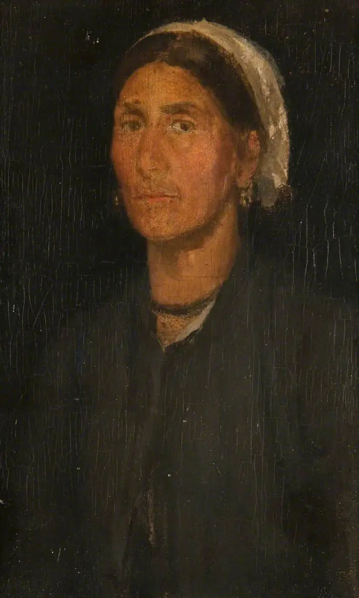 Głowa wieśniaczki - James Abbott McNeill Whistler