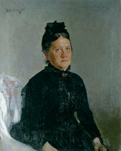 Épouse du directeur de la manufacture de Kostroma - Valentin Serov