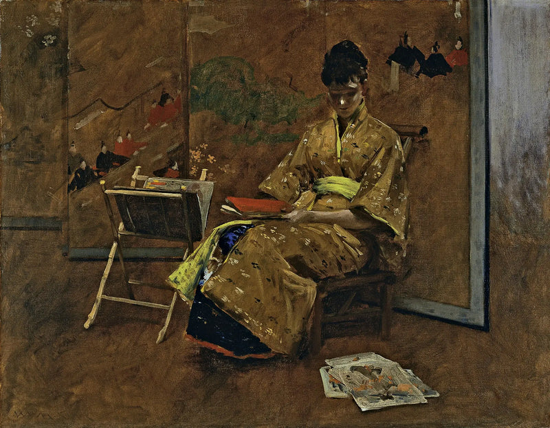 Kimono - William Merritt Chase