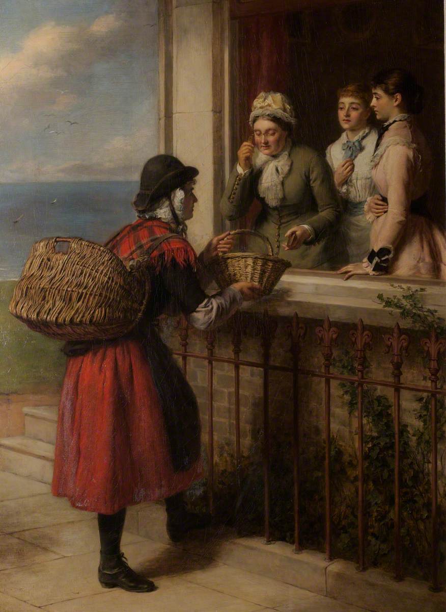 Pêcheuse de Tenby - William Powell Frith