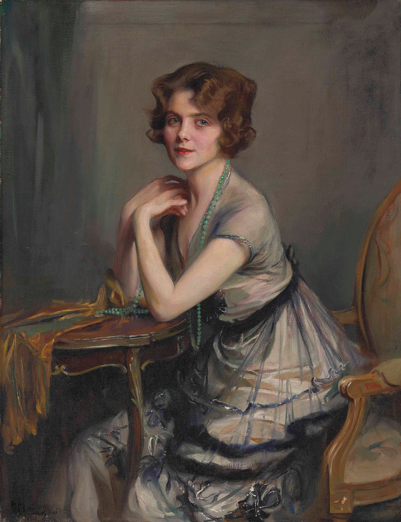 Portrait de Winnie Melville, Mme Derek Oldham - Philip de László