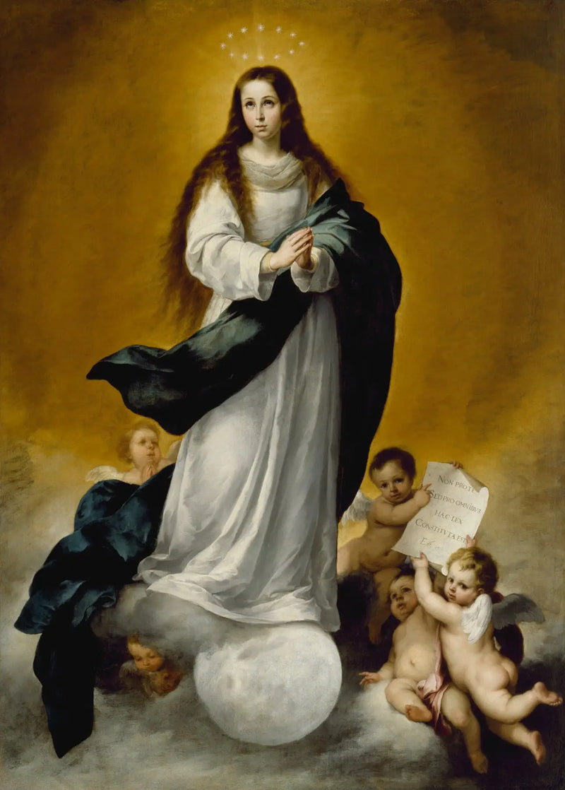 Dziewica Niepokalanego Poczęcia - Bartolomé Esteban Murillo