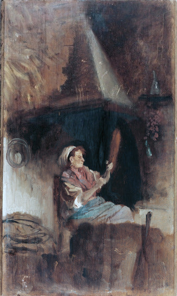 Obok kominka - Giuseppe De Nittis
