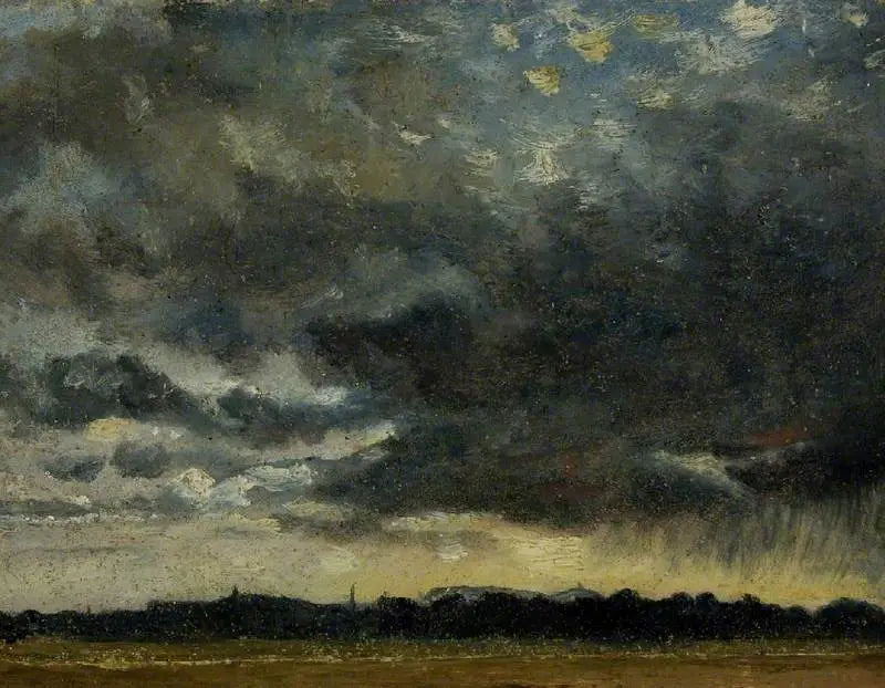 W Hampstead, patrząc w stronę Harrow - John Constable