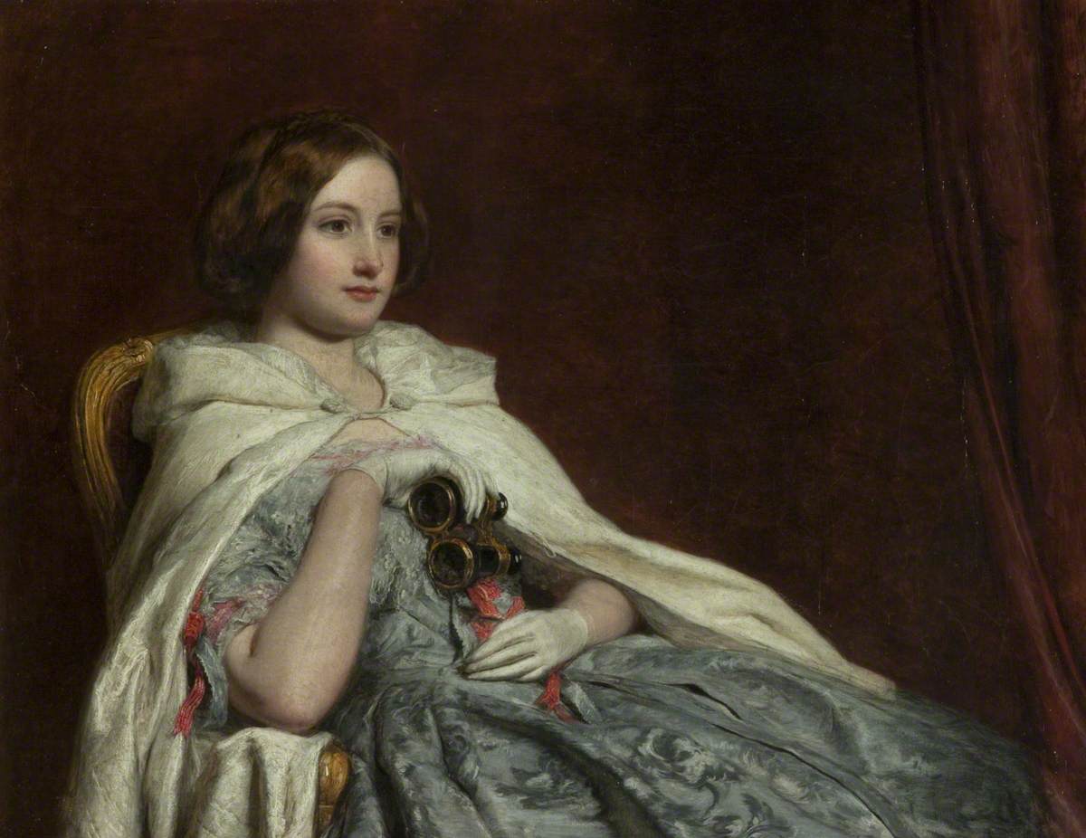 À l'Opéra - William Powell Frith image 1 copie de tableau peinte à la main