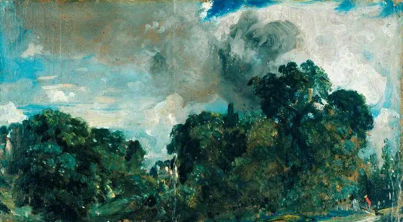 Na skraju lasu - John Constable