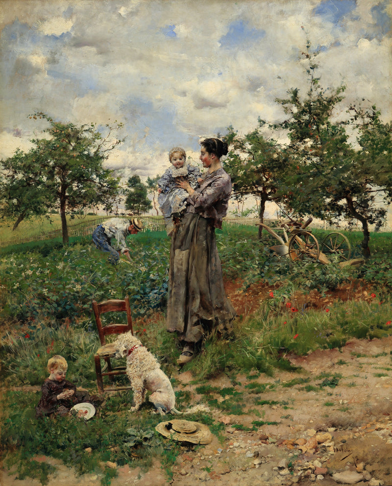 Na wsi - Giovanni Boldini