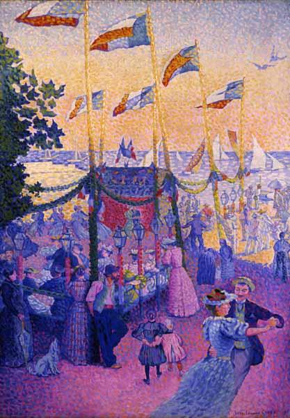 Na targu - Henri-Edmond Cross