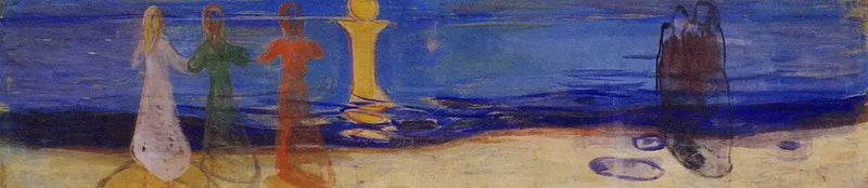 Nad morzem - Edvard Munch