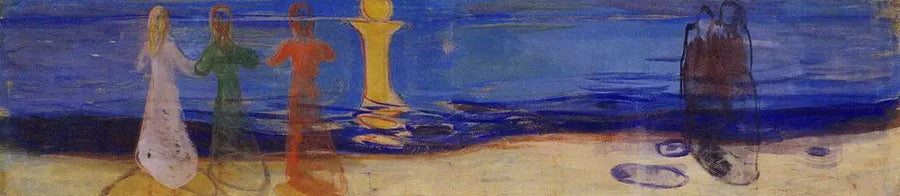 Nad morzem - Edvard Munch