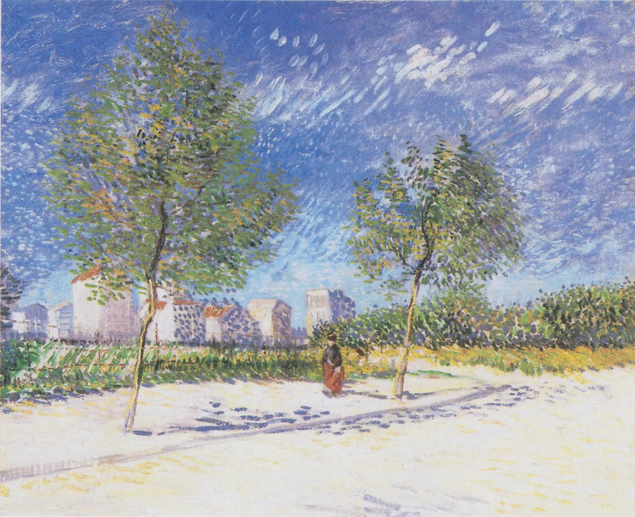 Na obrzeżach Paryża, blisko Montmartre - Vincent van Gogh