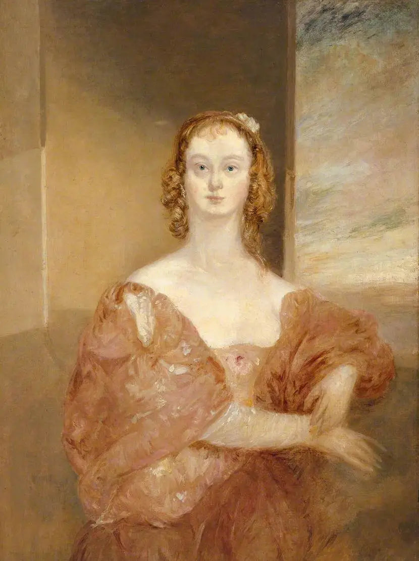 Pani w kostiumie Van Dycka - J. M. W. Turner