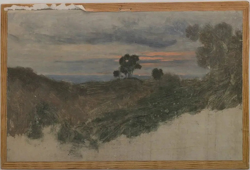 W Olevano koło Rzymu - Jean-Baptiste Camille Corot