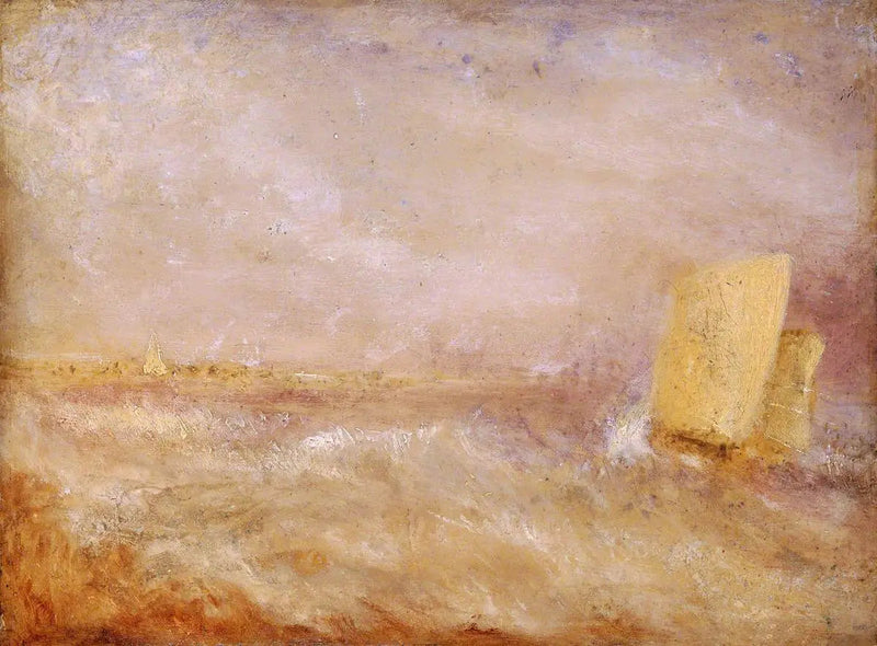 Żaglówka u wybrzeży Deal - J. M. W. Turner