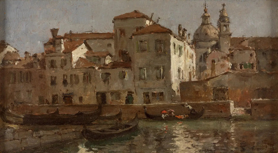 W Wenecji - William Merritt Chase