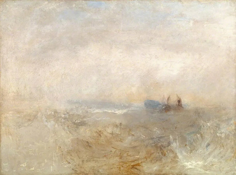 Wrak z łodziami rybackimi - J. M. W. Turner