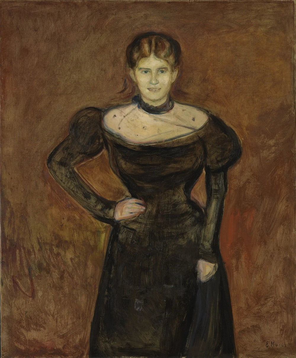 Aase Nørregaard - Edvard Munch image 1 copie de tableau peinte à la main