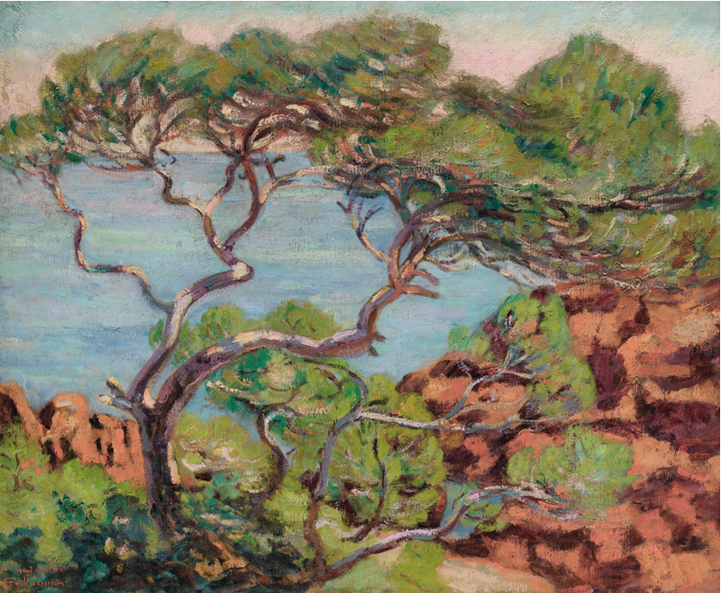 Aay, Krajobraz Południa - Armand Guillaumin