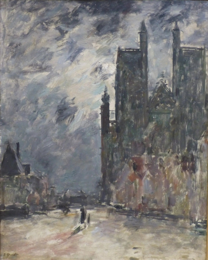 Abbeville. Kościół św. Wulfrana - Eugène Boudin