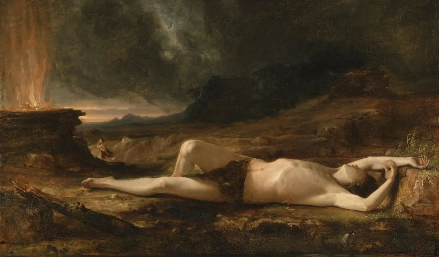 Śmierć Abla - Thomas Cole
