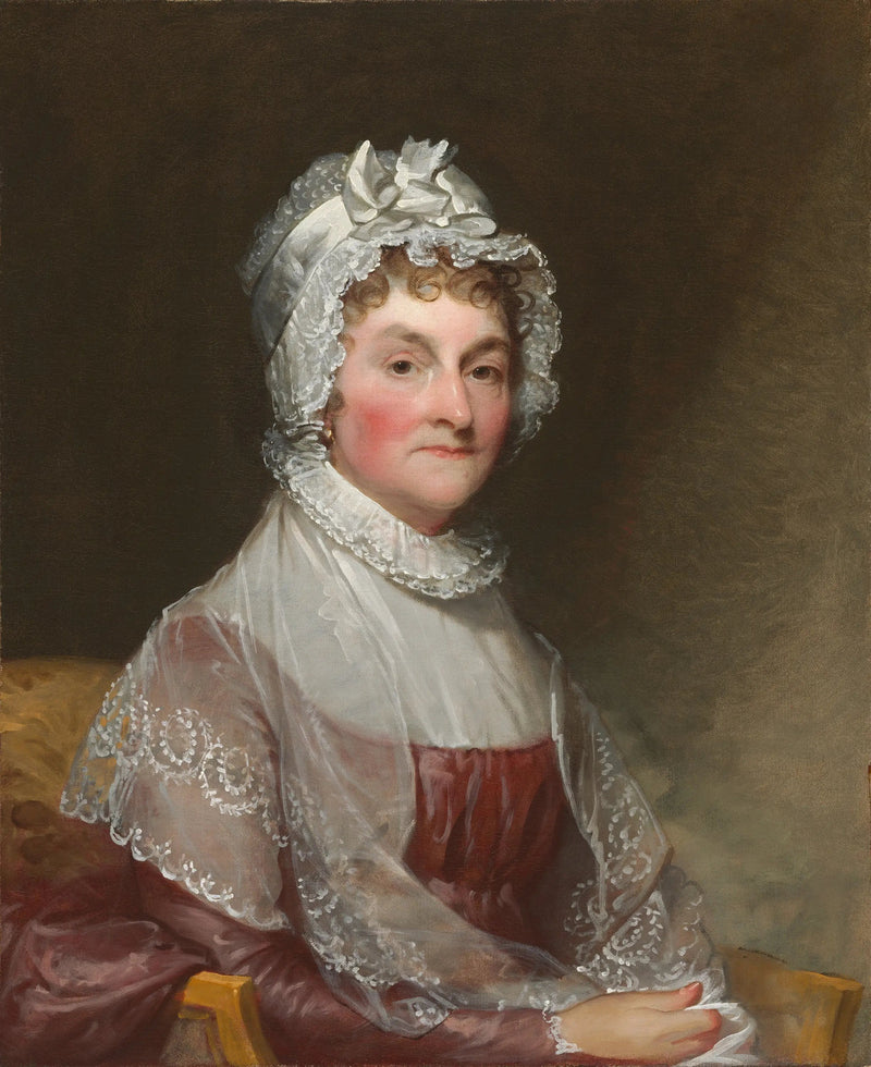 Abigail Smith Adams (Pani John Adams) - Gilbert Stuart