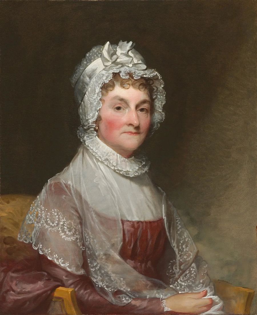 Abigail Smith Adams (Pani John Adams) - Gilbert Stuart