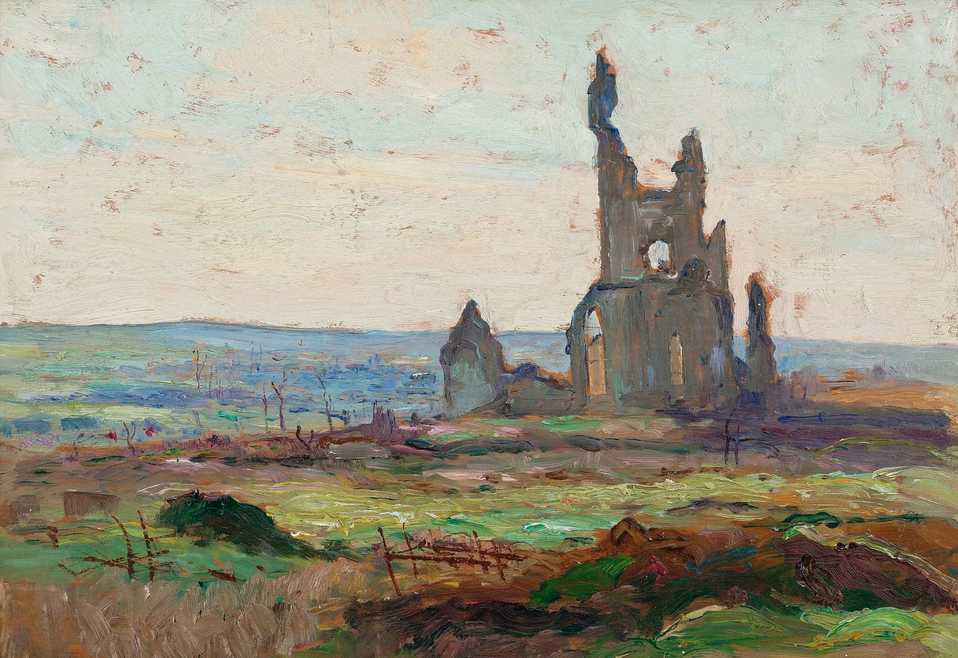 Ablain, Saint-Nazaire - Maurice Galbraith Cullen image 1 reproduction de peinture à l’huile
