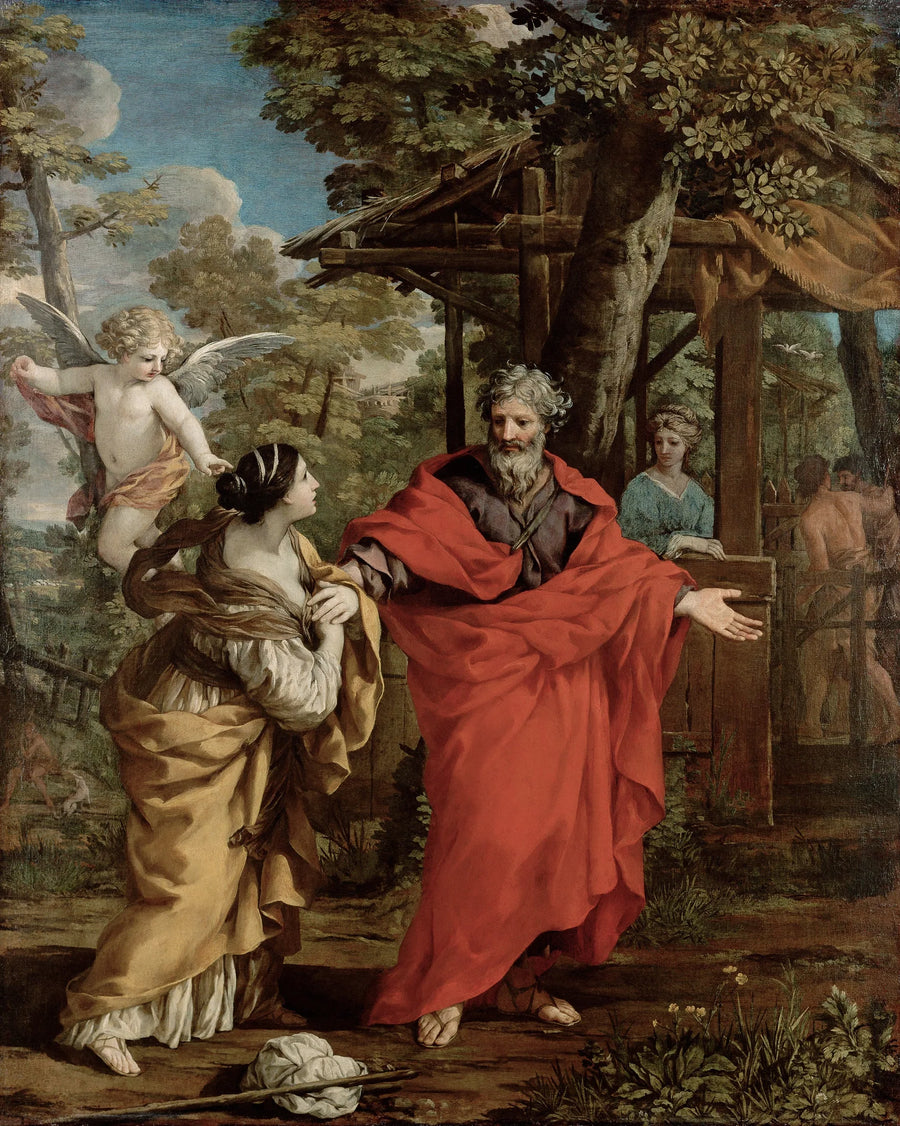 Abraham i Agar - Pietro da Cortona