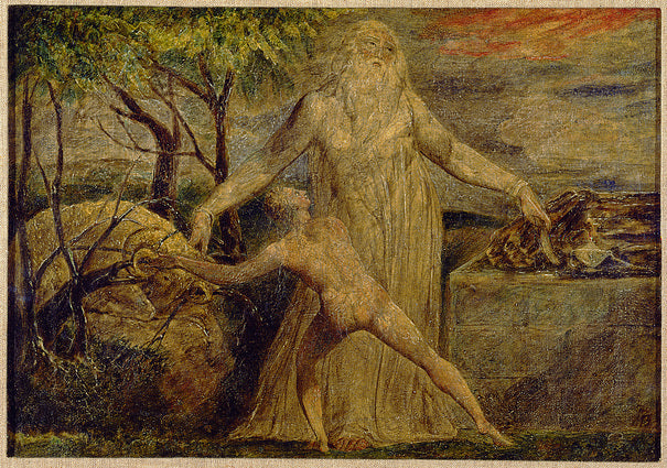 Abraham i Izaak - William Blake