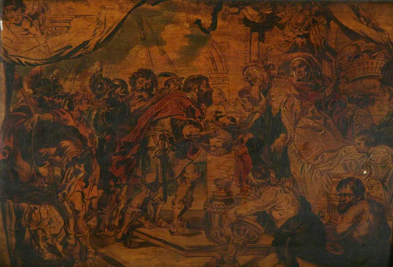 Abraham i Melchizedek - Peter Paul Rubens