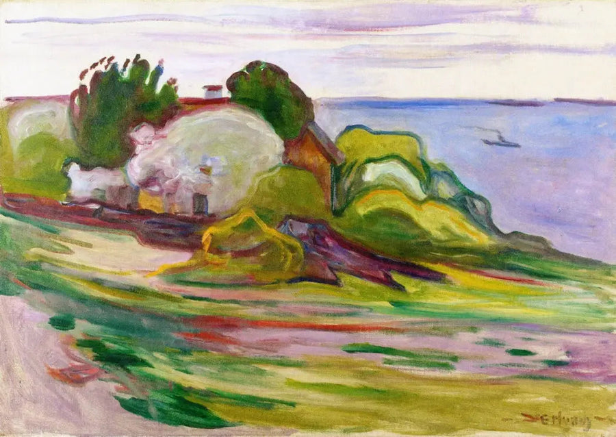 Abres i Torpedowiec - Edvard Munch