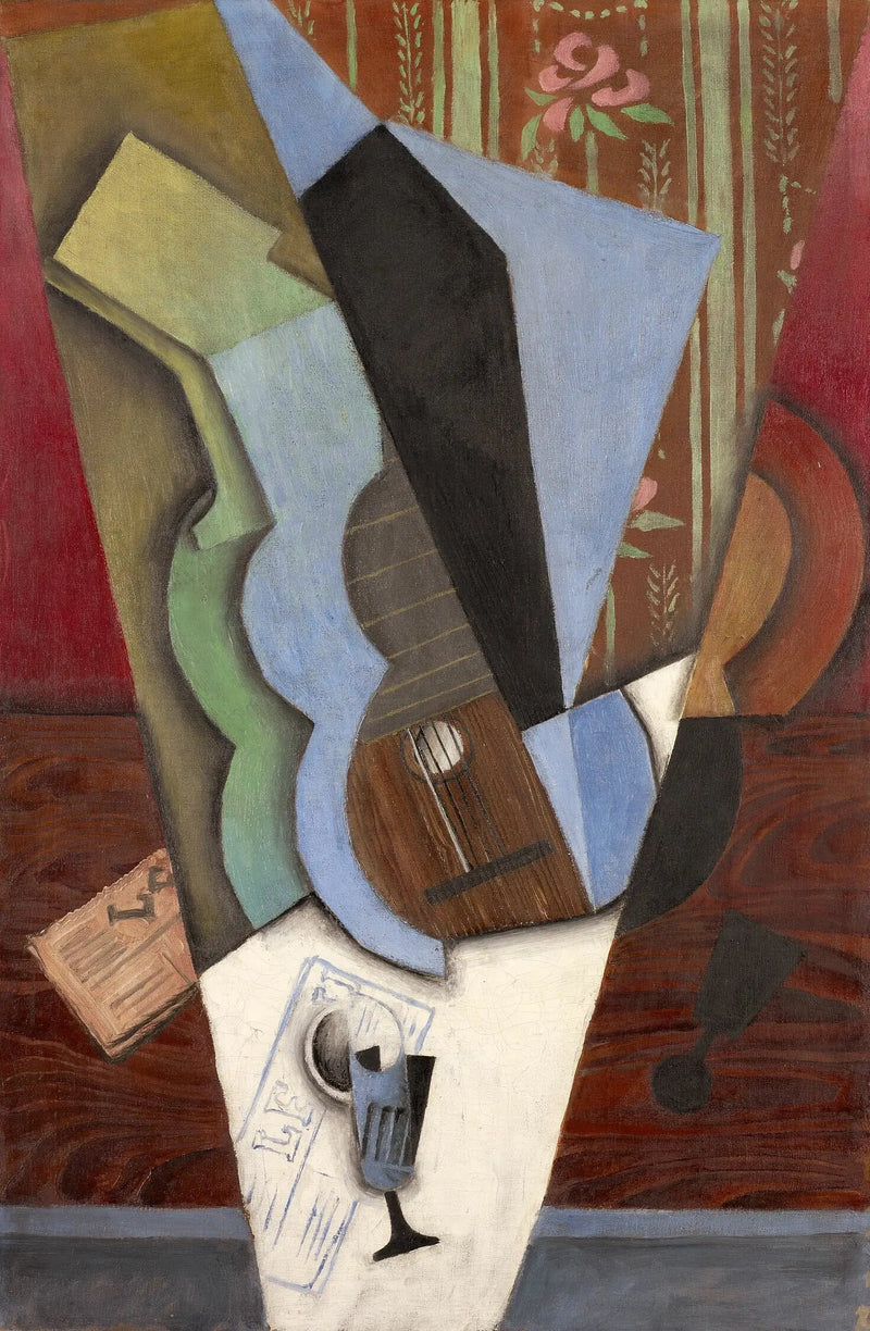 Abstrakcja (Gitara i Szkło) - Juan Gris