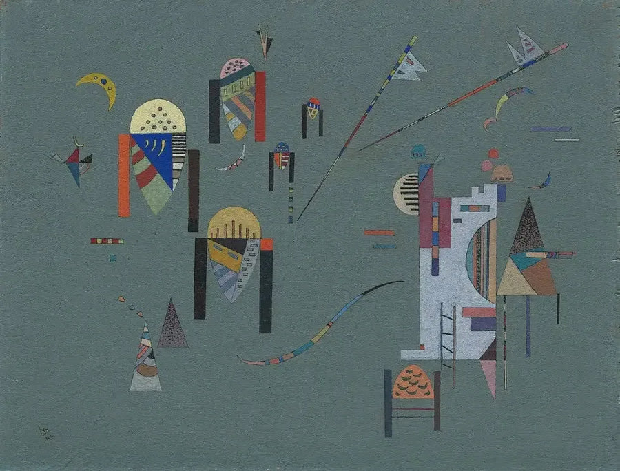 Akcenty wertykalne - Wasilij Kandinsky