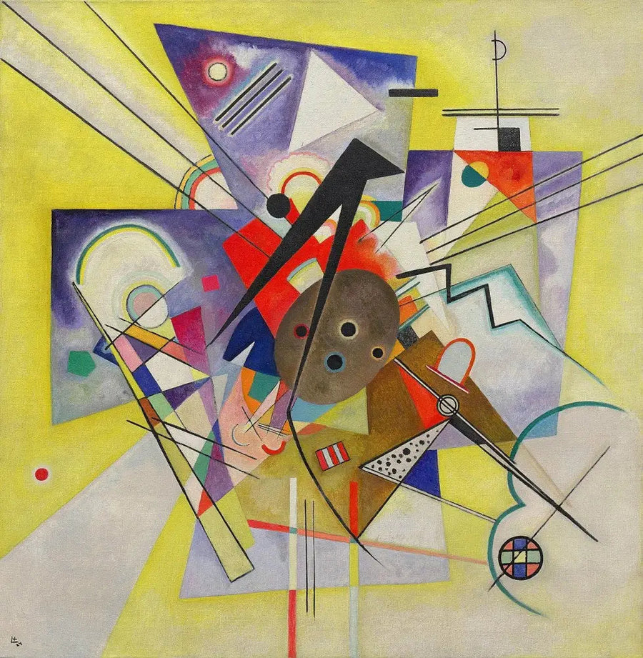 Żółte towarzyszenie - Wasilij Kandinsky