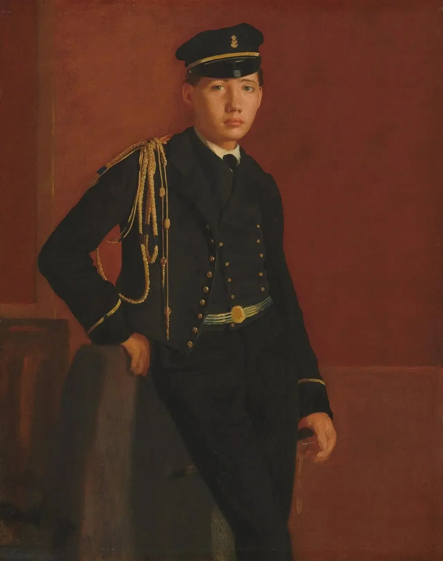 Achille De Gas w mundurze kadeta - Edgar Degas