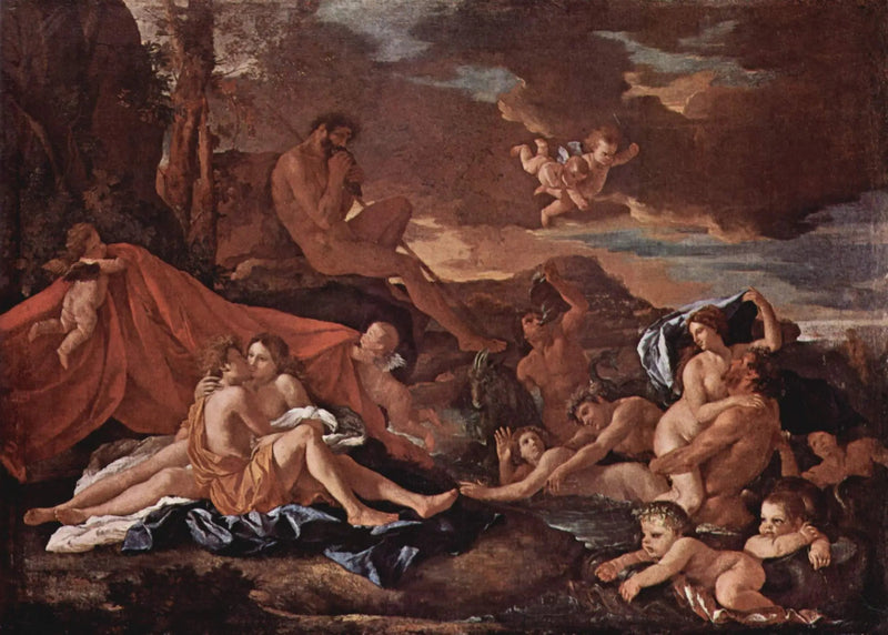 Acis i Galatea - Nicolas Poussin