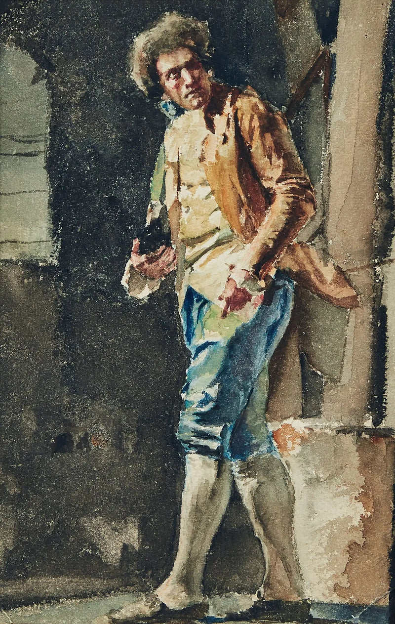 Hiszpański aktor - Anders Zorn