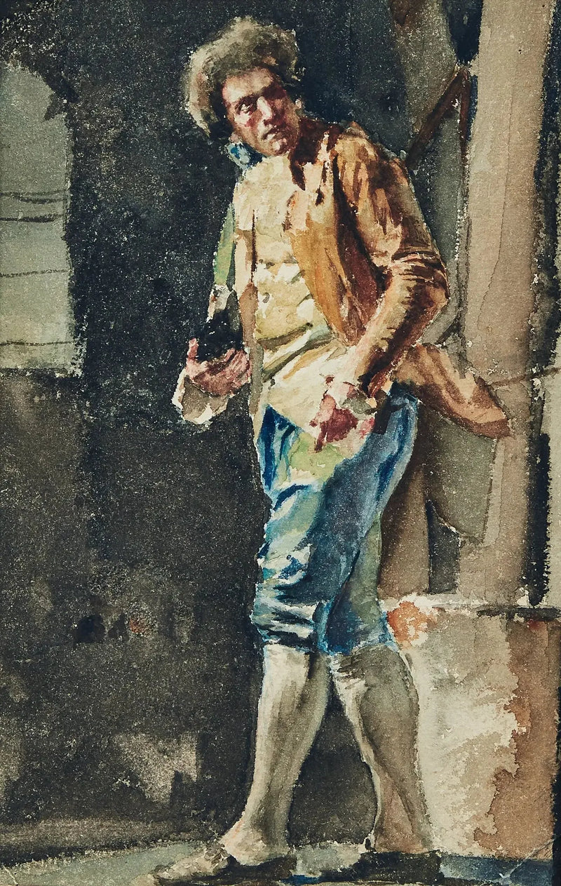 Hiszpański aktor - Anders Zorn