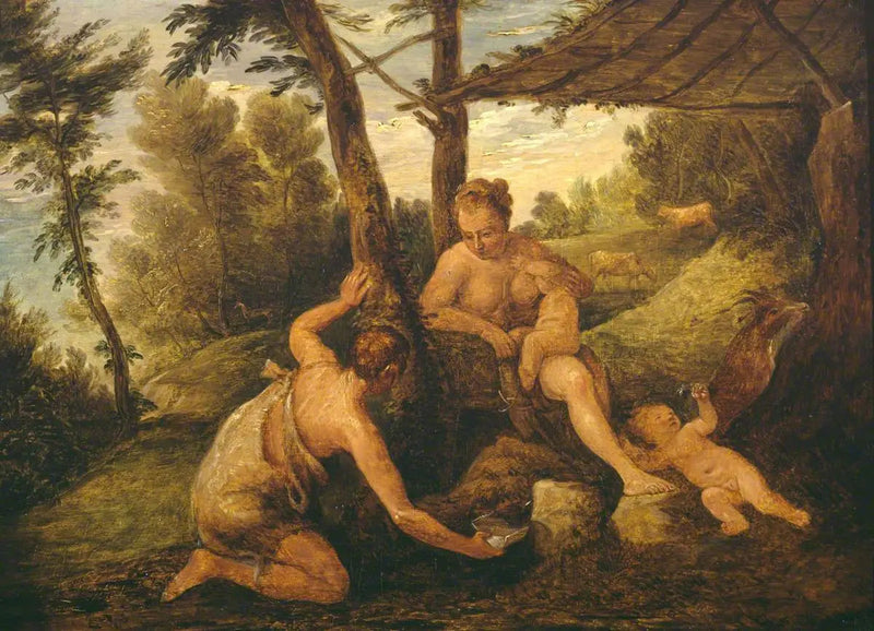 Adam i Ewa po wygnaniu (według Paolo Véronèse i jego warsztatu) - David Teniers Młodszy