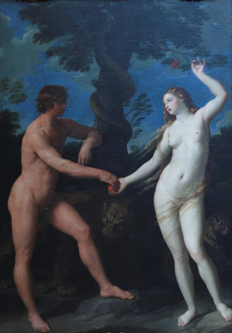 Adam i Ewa w Raju - Guido Reni