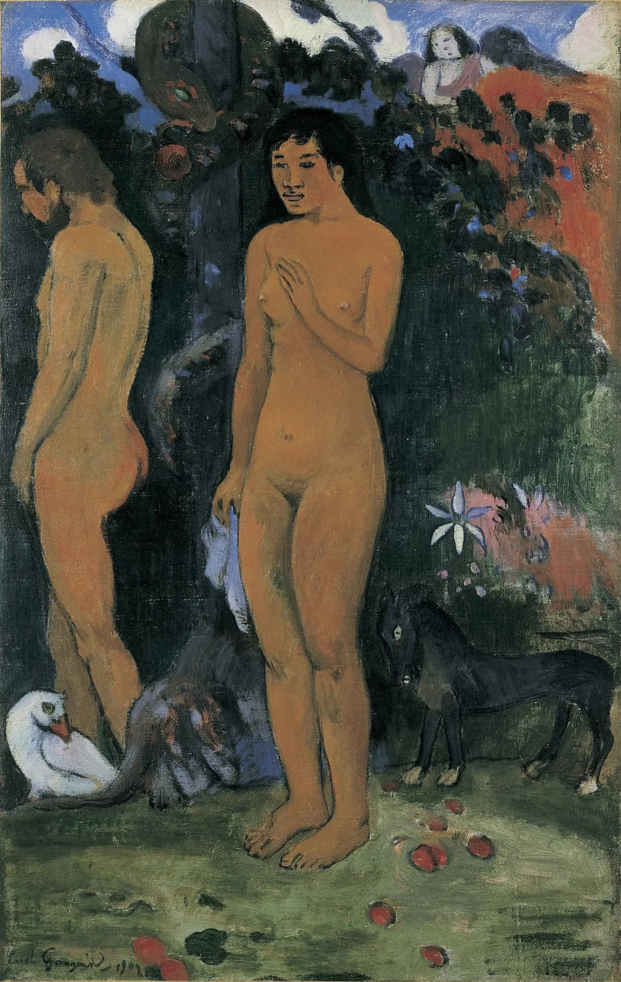 Adam i Ewa - Paul Gauguin