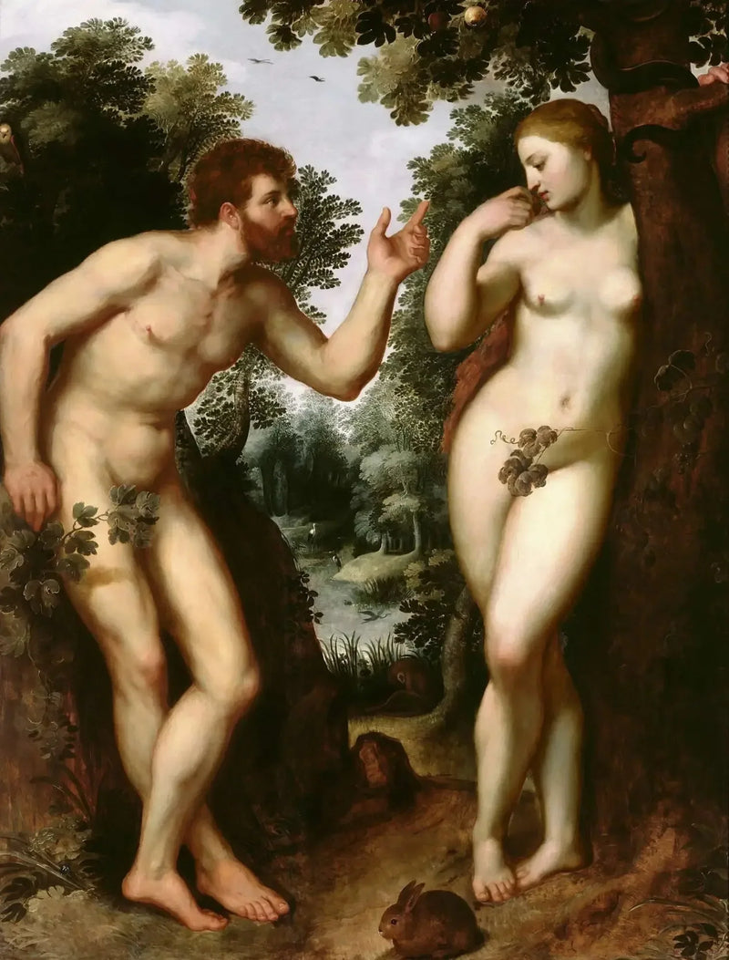 Adam i Ewa - Peter Paul Rubens
