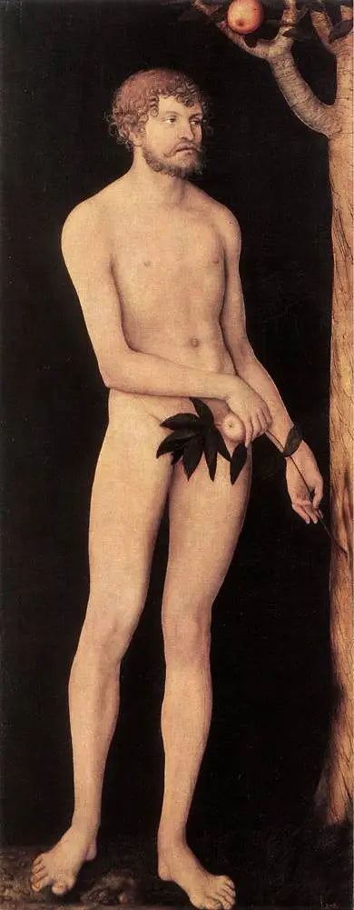 Adam - Lucas Cranach Starszy