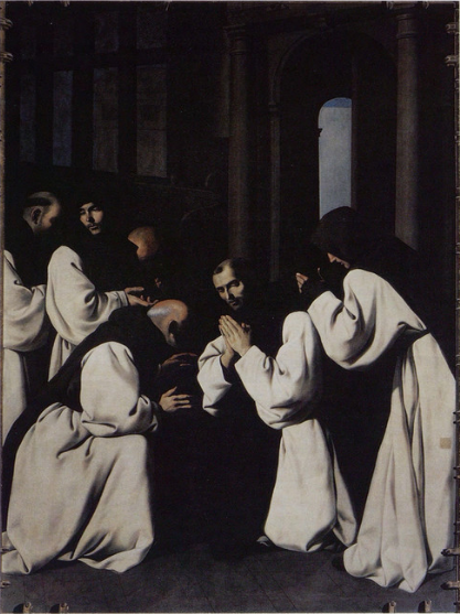 Pożegnanie ojca Juana de Carrión - Francisco de Zurbarán