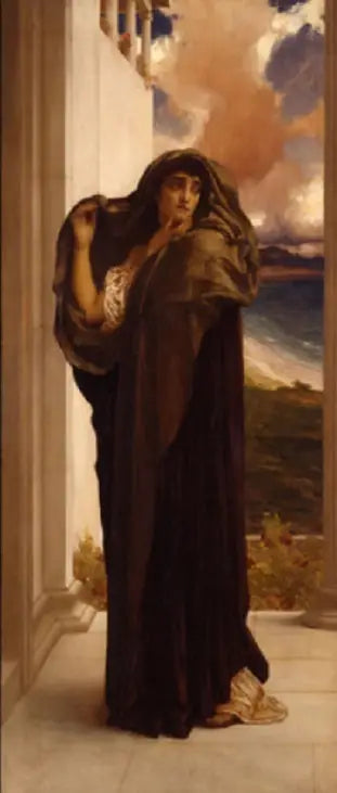 Żegnaj! - Frederic Leighton